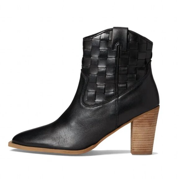 NEW MATISSE Leather Dawn Western Booties black for women 364tn - Picture 10 of 13